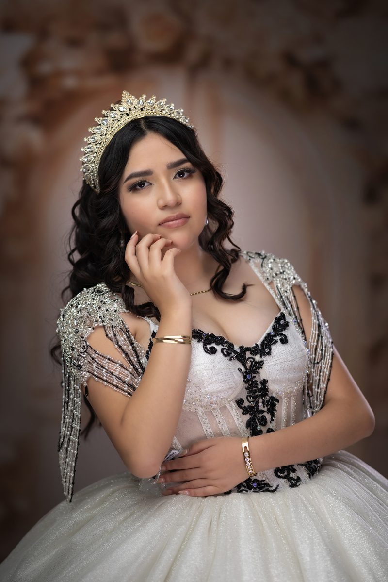 Sesión de quince años en estudio