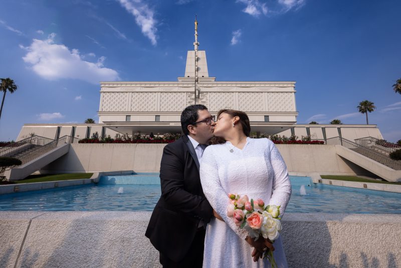 Fotografía de Boda en Templo de la Ciudad de México