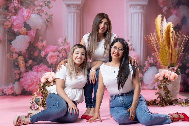 Sesión de Fotos en estudio Día de las Madres