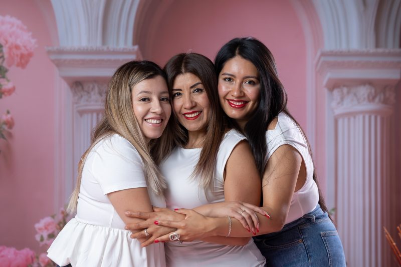 Sesión de Fotos en estudio Día de las Madres