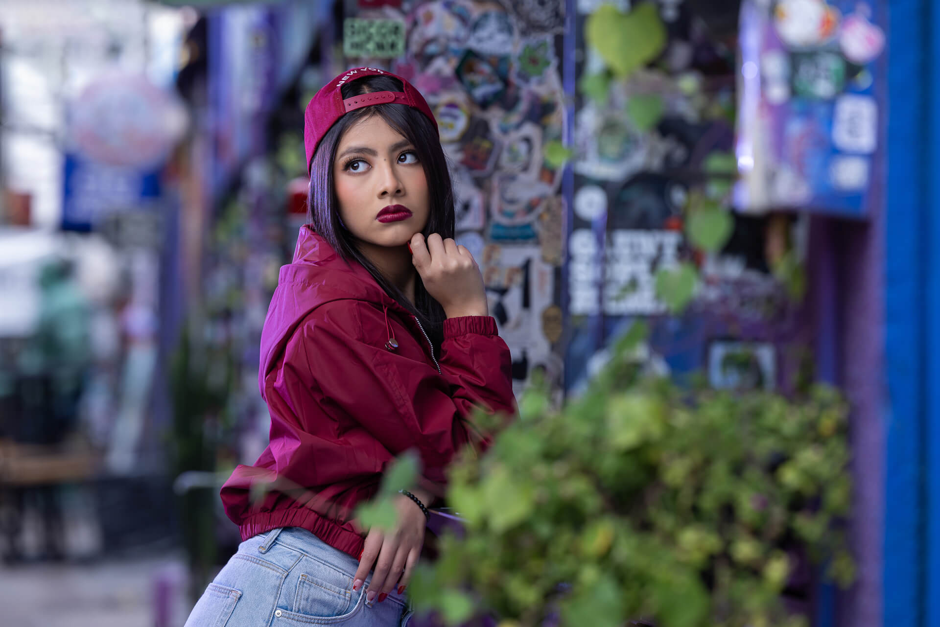 sesión previa de 15 años urbana rockera en ex fábrica