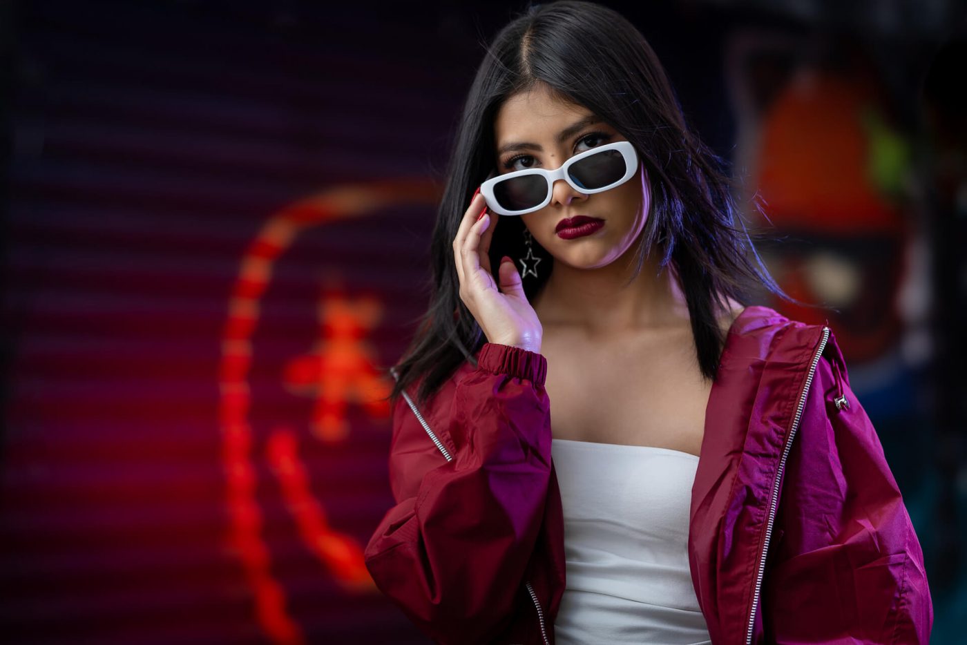 sesión previa de 15 años urbana rockera en ex fábrica