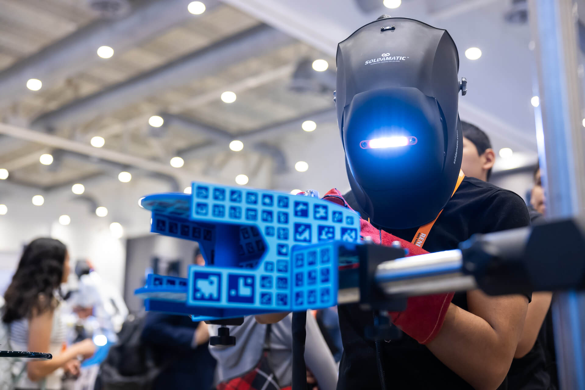 Fotografía profesional de stand en Expo WAFE Querétaro.