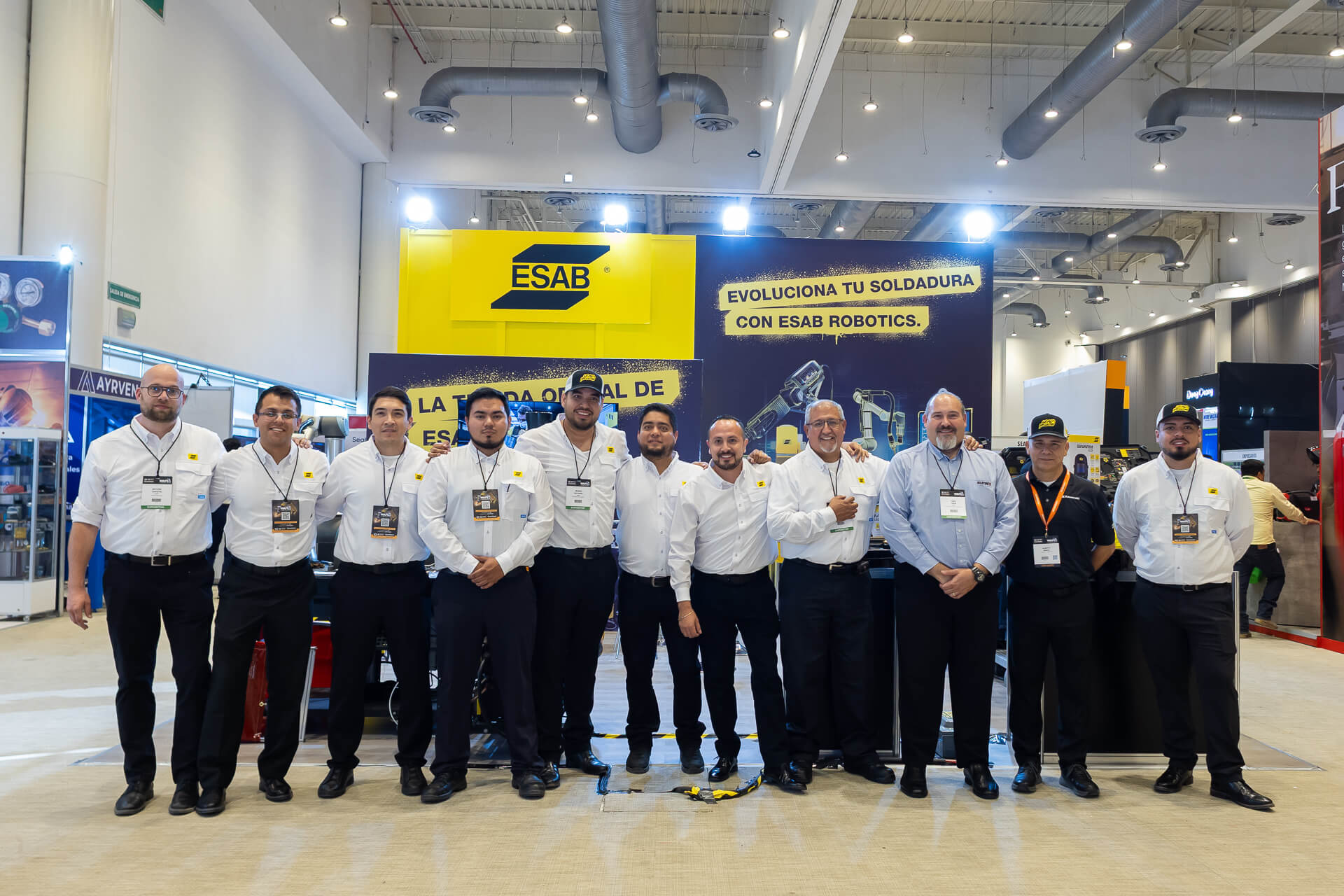 Fotografía profesional de stand en Expo WAFE Querétaro.