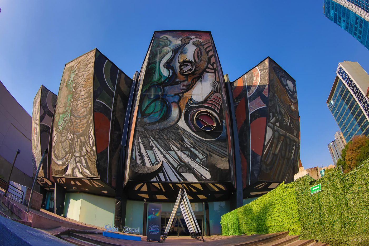 Fotografía de arquitectura para eventos corporativos Polyforum Siqueiros CDMX